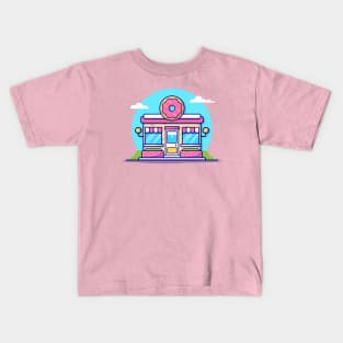 Doughnut Shop Kids T-Shirt